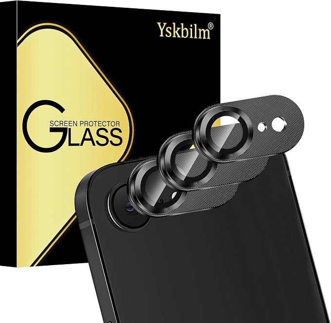 Camera Lens Protector for iPhone 17e / iPhone 16e, Aluminum Alloy Sapphire by Unknown