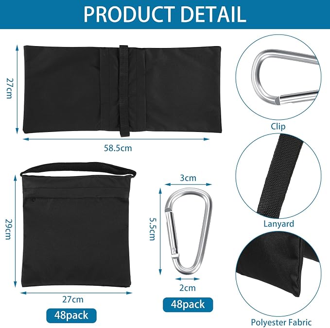 Nuogo Photography Sand Bags Heavy Duty Weight Bags - Image 2