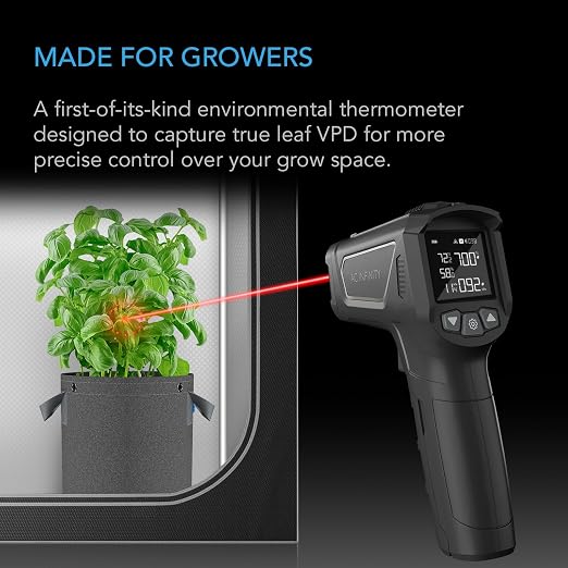 AC Infinity VPD Thermometer, Handheld Environmental Monitor, Captures Leaf VPD - Image 2