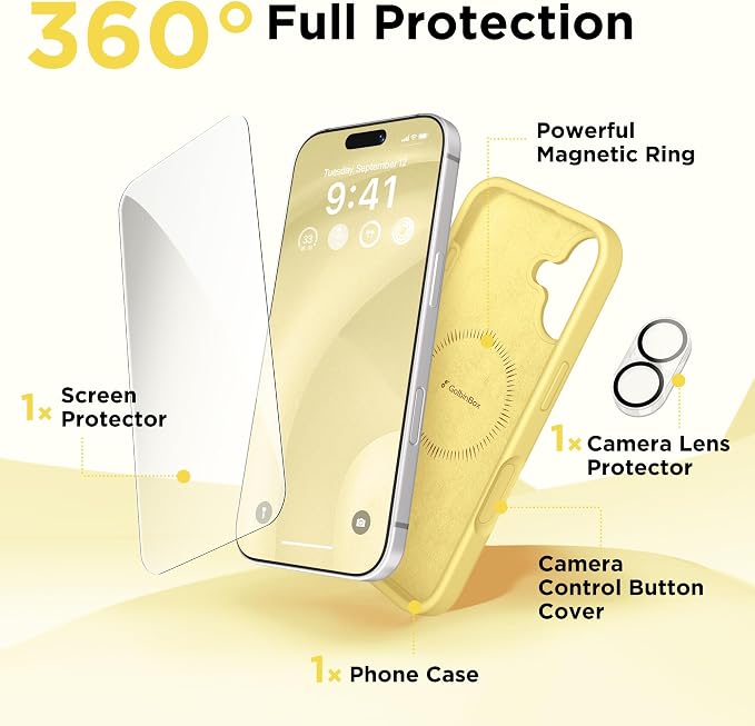 GolbinBox Magnetic for iPhone 17 Case, Compatible - Image 8