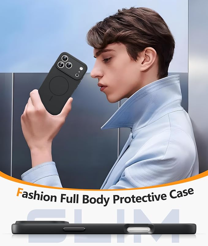 FNTCASE for iPhone 17 Pro Case: Integrated Silicone Phone Cases - Image 8
