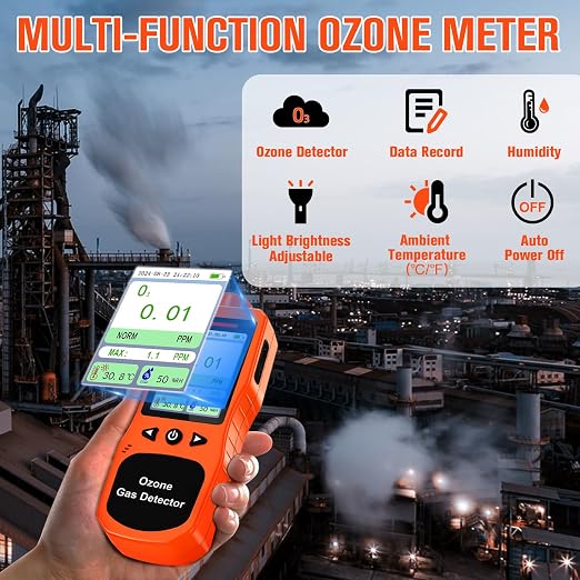 Portable Ozone Detector, 0-100 PPM Ozone Gas Monitor - Image 9