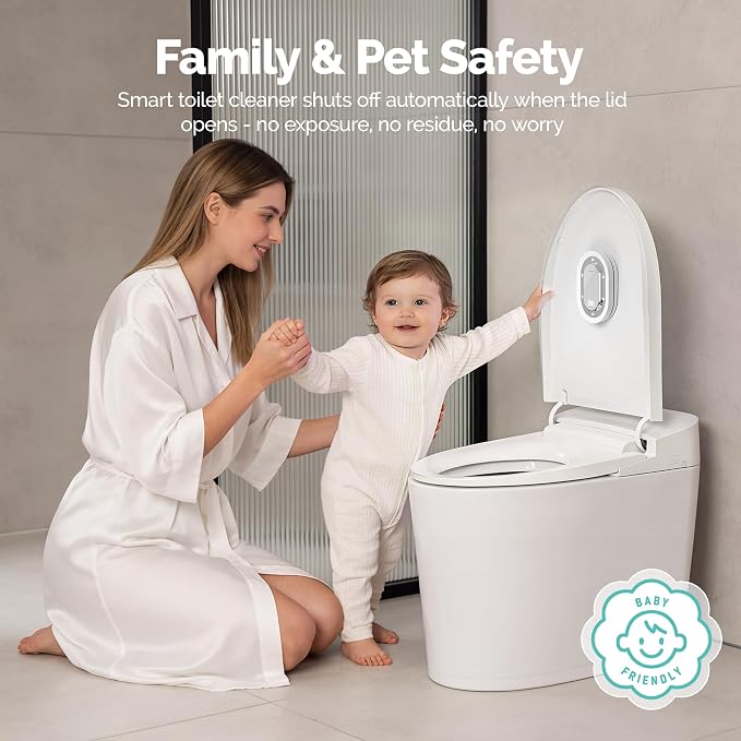 Smart Toilet UV-C Sanitizing &Odor-Control System – Motion-Activated, - Image 4