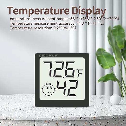 Mini Humidity Meter Hygrometer 6 Pack Room Thermometer Indoor Digital - Image 4