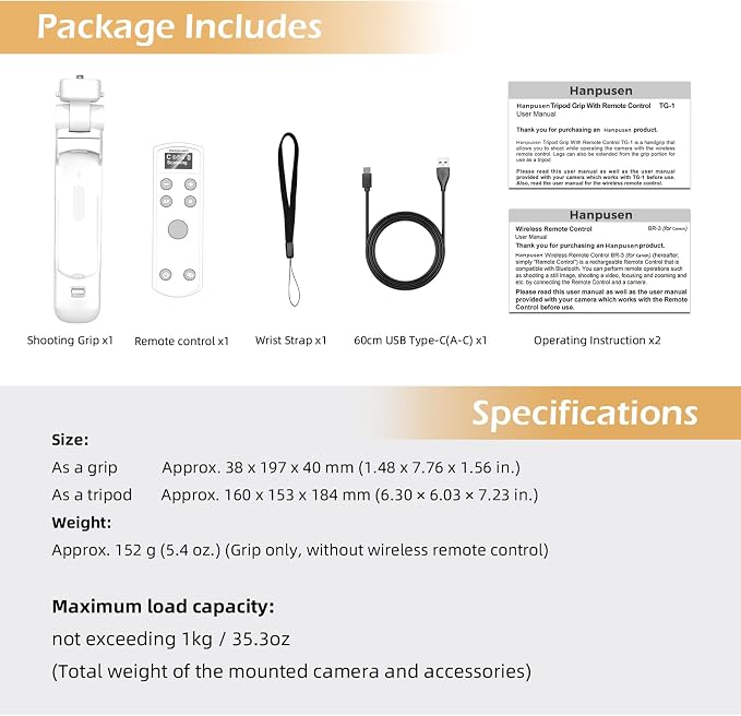 for Canon Tripod Wireless Shooting Grip - Image 9
