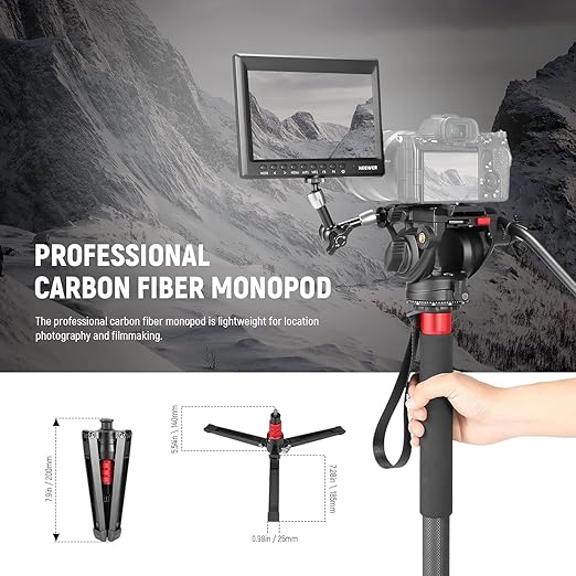NEEWER 71.6" Pro Camera Monopod - Image 7