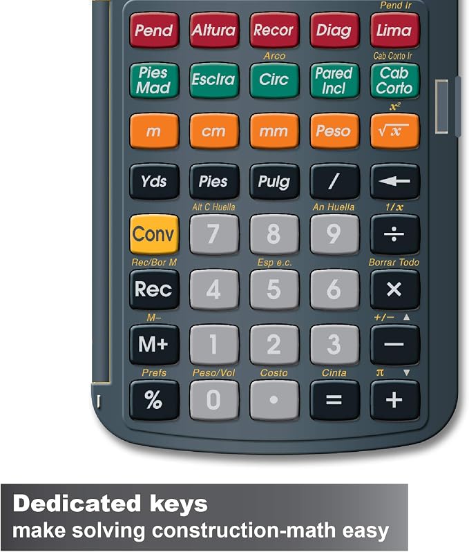 Calculated Industries 4054 Construction Master 5 en Espanol Construction - Image 3