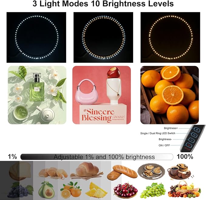 20"/50cm Light Box, PULUZ Large Photo Studio Shooting Tent 200 LED Light CRI≥90 - Image 5