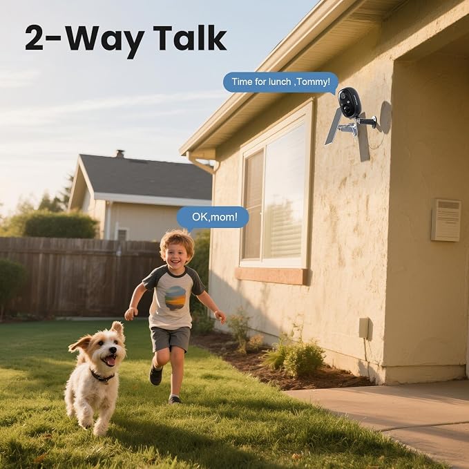 WiFi Cameras for Home Security, Free Cloud Storage, Solar Powered Security - Image 7