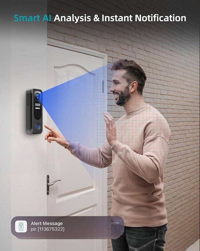 ZUMIMALL Doorbell Camera Wireless No Subscription - Image 3
