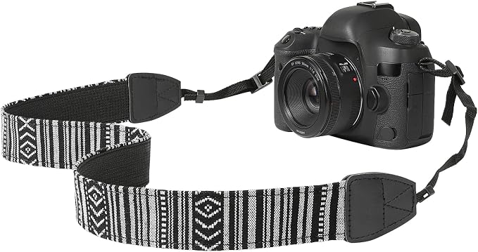 MoKo Camera Strap, Retro Cotton Canvas Woven Strap Universal Shoulder Neck by MoKo