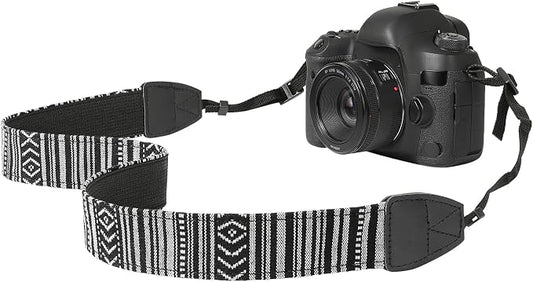 MoKo Camera Strap, Retro Cotton Canvas Woven Strap Universal Shoulder Neck by MoKo