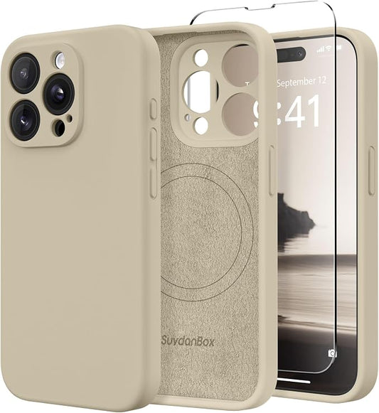 Magnetic for iPhone 15 Pro Case, Compatible by SUYDANBOX