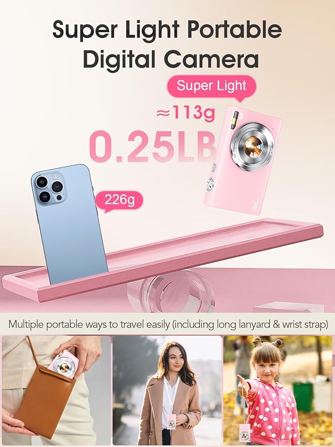 Digital Camera, Autofocus 4K Vlogging Camera - Image 6