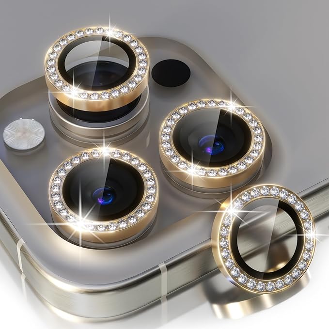 Choiche Compatible for iPhone 15 Pro/iPhone 15 Pro Max Camera Lens Protector by Choiche
