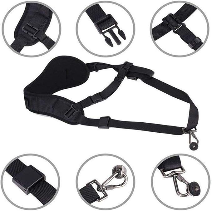 Camera Strap Padded Shoulder Neck Strap Quick Release Sling Belt | Adjustable - Image 4