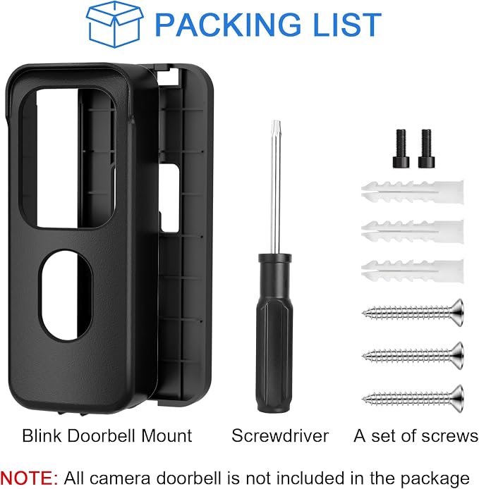 Adhesive Door Mount for All-new Blink Video Doorbell Camera Only, Not Block - Image 7