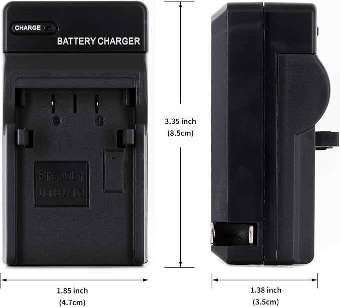 Norifon LI-10B Wall Charger for Olympus Camedia C-470, C-7000 Zoom, C-770 Ultra - Image 3
