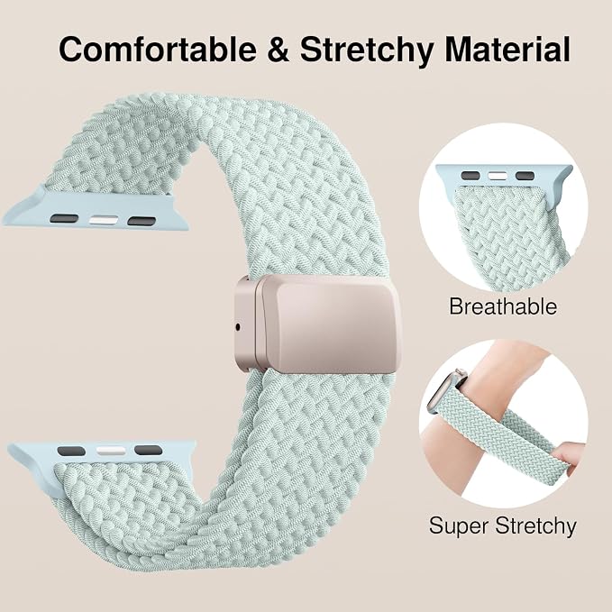 Braided Stretchy Band Compatible - Image 3
