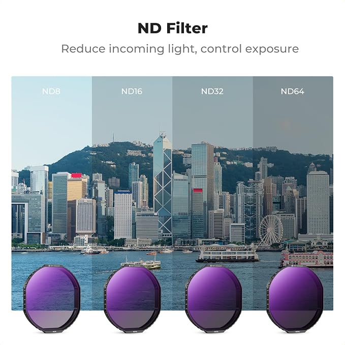 K&F Concept Snap on Fit ND Filter Kit Compatible - Image 3