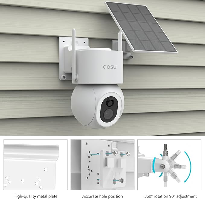 Universal Security Camera Vinyl Siding Mount Kit - Image 3