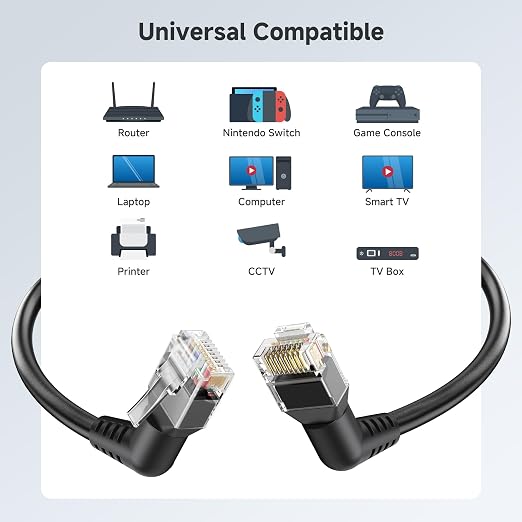 Cable Matters 10Gbps Rotatable Cat 6 Ethernet Cable - 30ft - Image 7