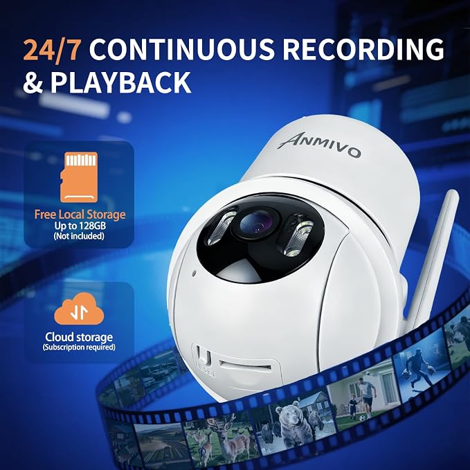 Security Camera Indoor, 5GHz/2.4GHz WiFi Camera - Image 7