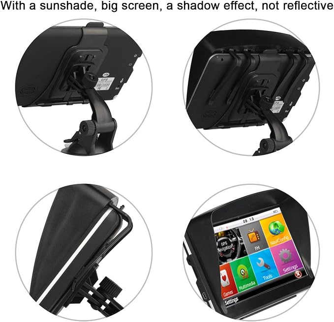GPS Navigator for Car Truck RV，7 inch Touch Screen Latest 2026 Map, Support - Image 4