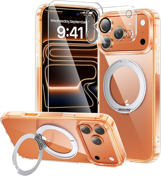 toushion 3 in 1 for iPhone 17 Pro Case Stand |Build in Kickstand, Screen by Unknown