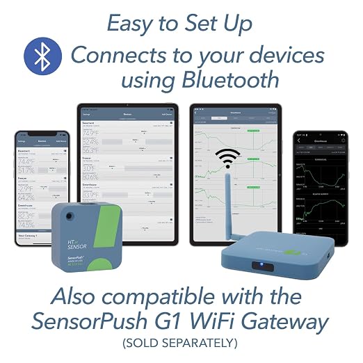 SensorPush HT.w Smart Temperature Sensor & Humidity Sensor - Image 8