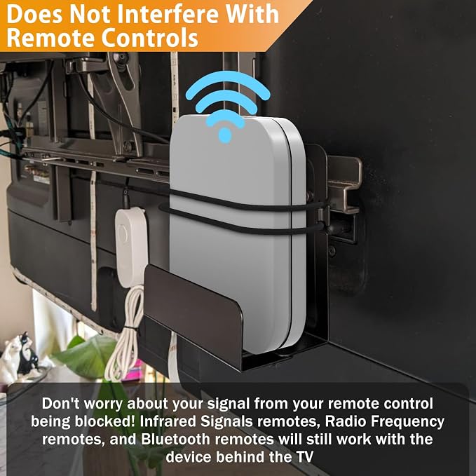 Cable Box Mount, Modem Mount, Adjustable Cable Box Wall Mount Bracket - Image 5