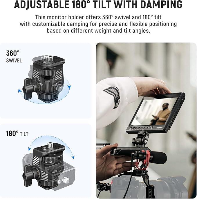 NEEWER Field Monitor Mount Holder - Image 5