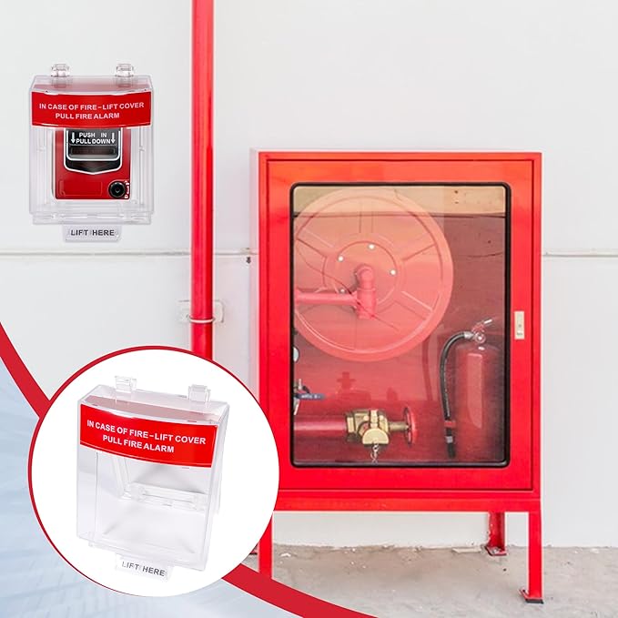 Fire Alarm Protective Cover Manual Call Point Button Protective Guard - Image 5