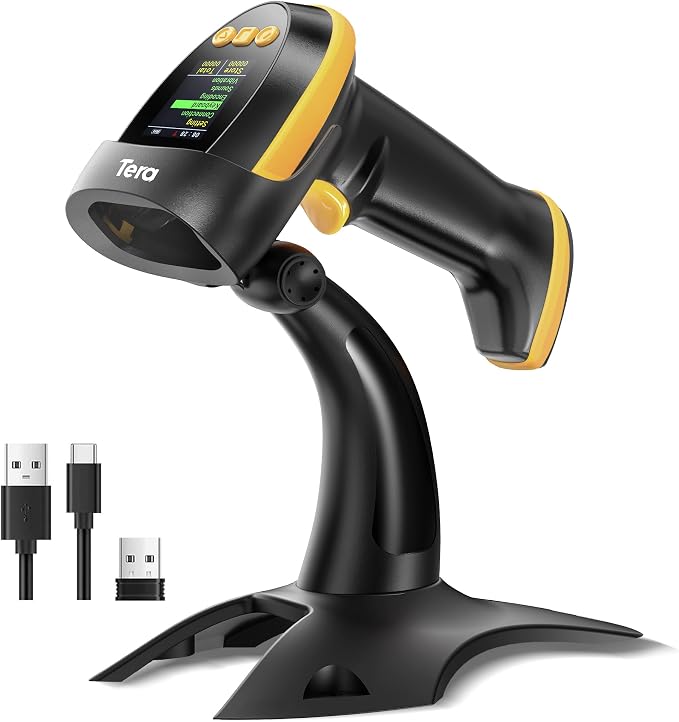 Tera Barcode Scanner Wireless 2D by Tera
