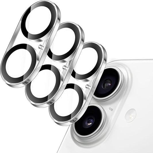 JETech Camera Lens Protector for iPhone 16 6.1-Inch and iPhone 16 Plus 6.7-Inch by JETech