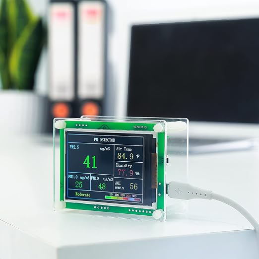 Air Quality Monitor pm2.5 pm10 pm1.0 Detector Indoor air Quality Test kit - Image 8