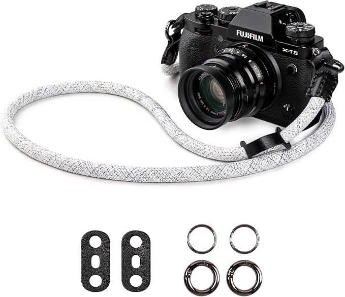 VOVMOEYA Nylon Braided Camera Rope Strap, Camera Neck Shoulder Strap by VOVMOEYA