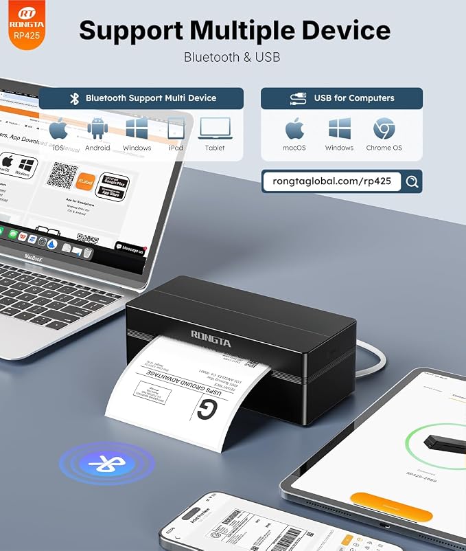 Rongta Shipping Thermal Label Printer - Image 2