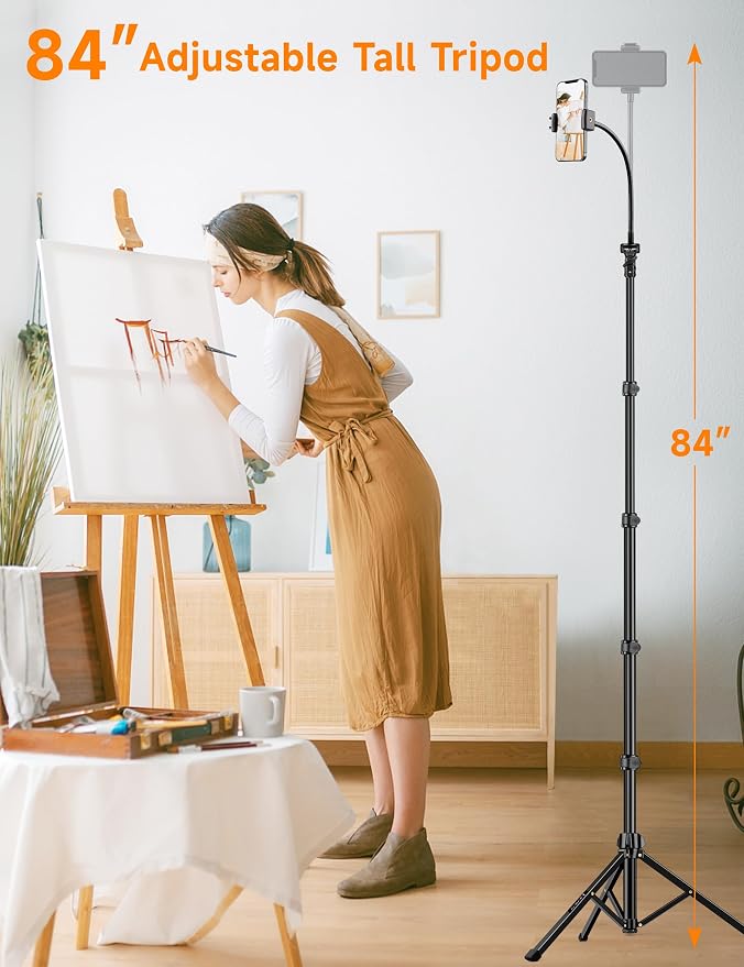 Phone Tripod Stand, Portable Phone Stand - Image 2