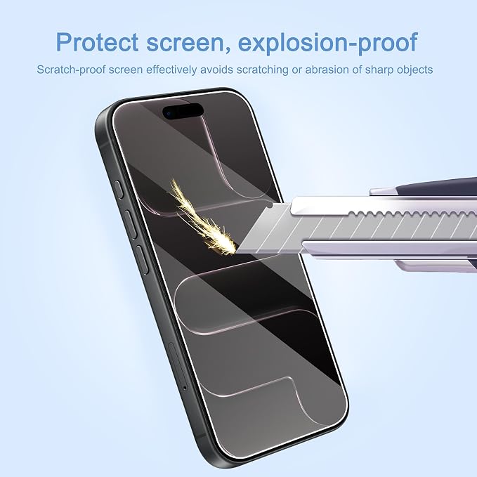 Ailun 3 Pack for iPhone Air Screen Protector - Image 5