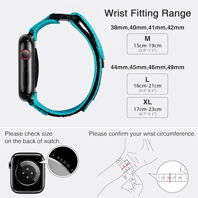 Nereides Compatible with Apple Watch Series 11 Band Series - Image 5