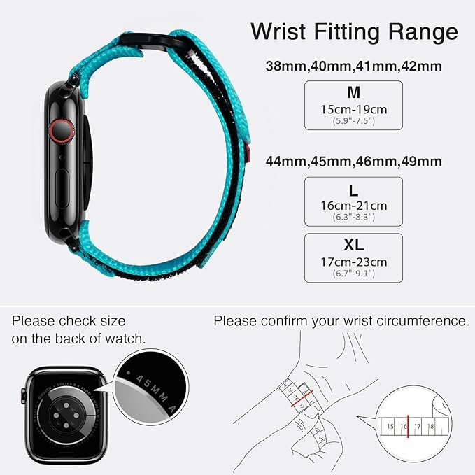 Nereides Compatible with Apple Watch Series 11 Band Series - Image 5