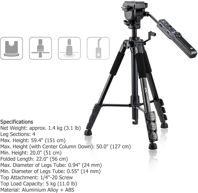 Camera Remote Control Tripod Rplac VCT-VPR1 - Image 5
