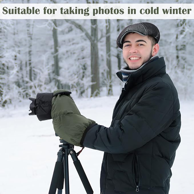 Copkim Professional Camera Rain Cover Thickened Waterproof Cold Proof Warm - Image 4