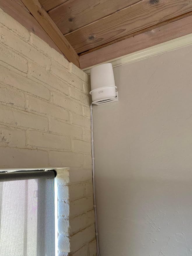 ALLICAVER Wall Mount Holder for Orbi 2 Pack Compatible Wall Bracket Netgear - Image 5