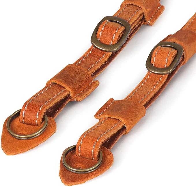 MegaGear SLR, DSLR Sierra Series Genuine Leather Camera Shoulder or Neck Strap - Image 10
