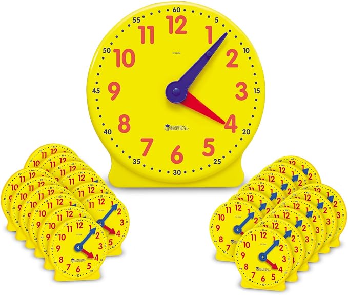 Learning Resources Classroom Clock Kit - Image 4