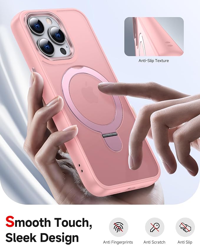 LeYi for iPhone-13-Pro Case Pink: - Image 5