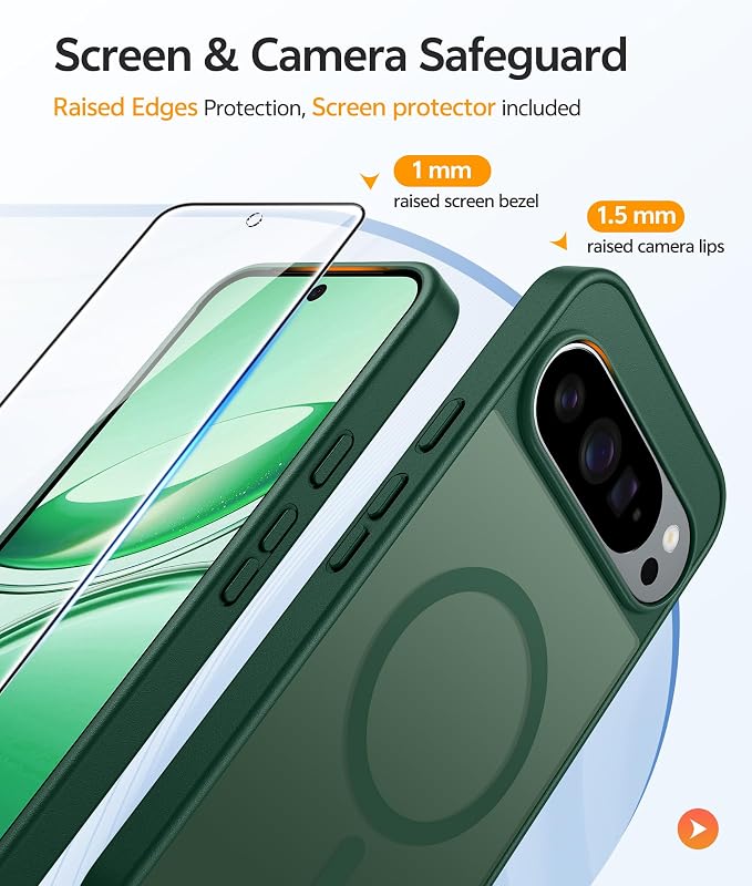 FNTCASE for Google Pixel 10 Pro Case: for Pixel 10 Case Translucent Matte Cases - Image 4