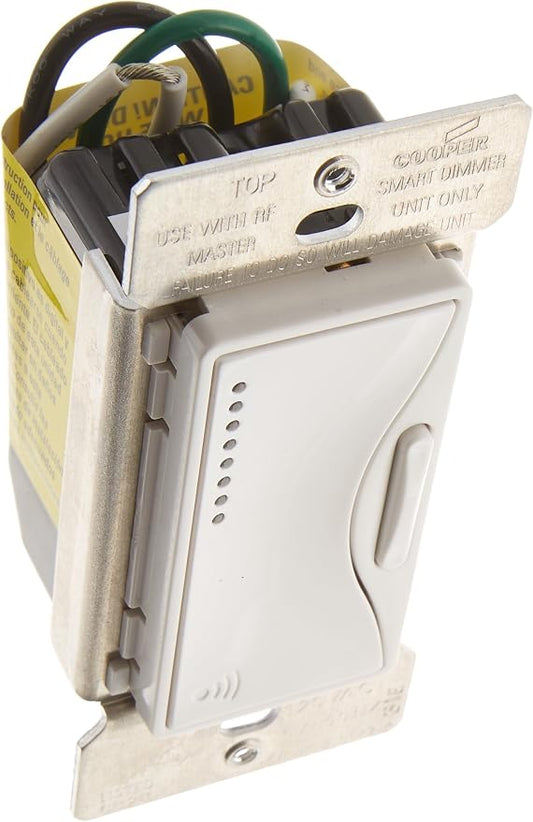 Eaton RF9542-ZAW Aspire Z-Wave Smart Accessory Dimmer, Alpine White by Eaton